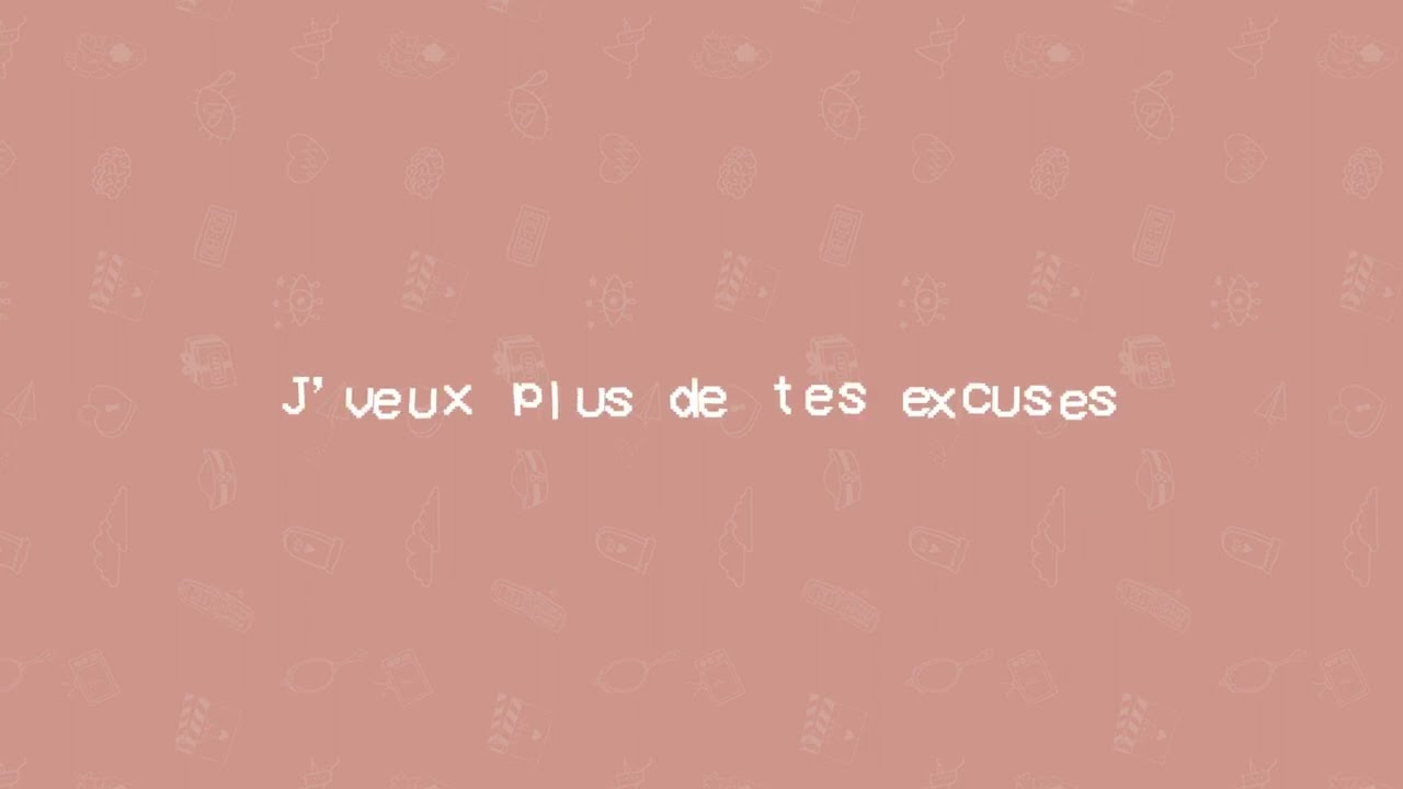 Louane - Les excuses (Lyrics Video)
