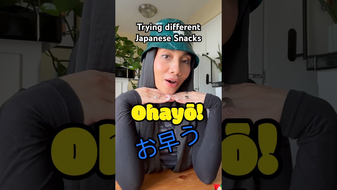 Yuna Trying Different Japanese Snacks (Part 1)