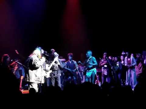 George Clinton and Sly Stone at Club Nokia
