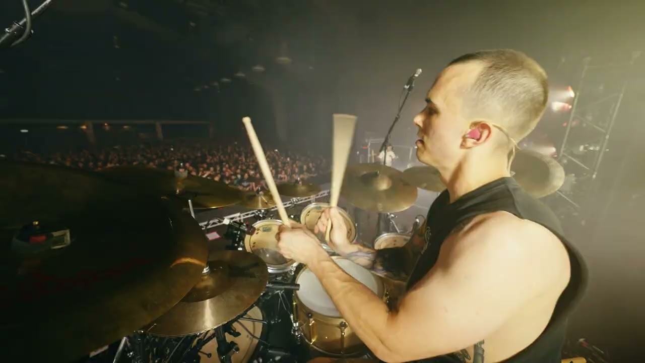 THY ART IS MURDER - Jesse Beahler - "Blood Throne" (Live drum cam)