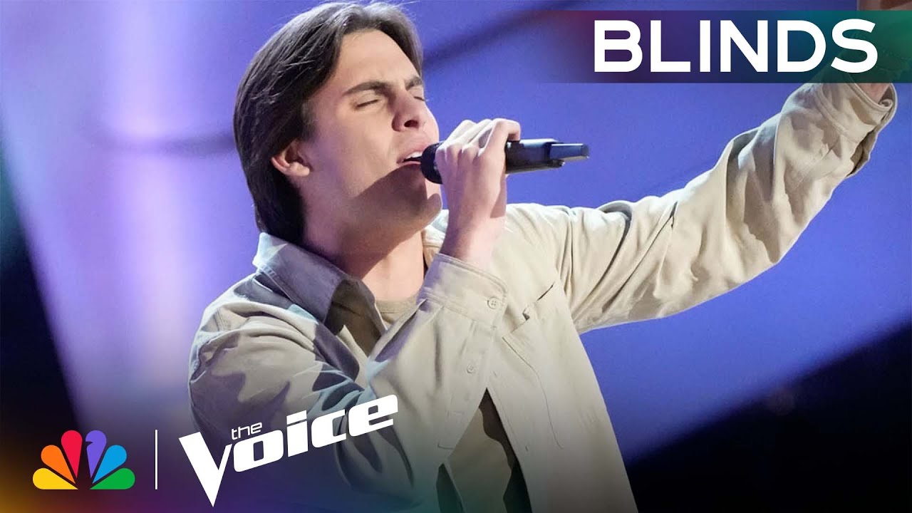 Ange Sings Los Lonely Boys' "Heaven" with Amazing Positivity and Energy | The Voice Blind Auditions