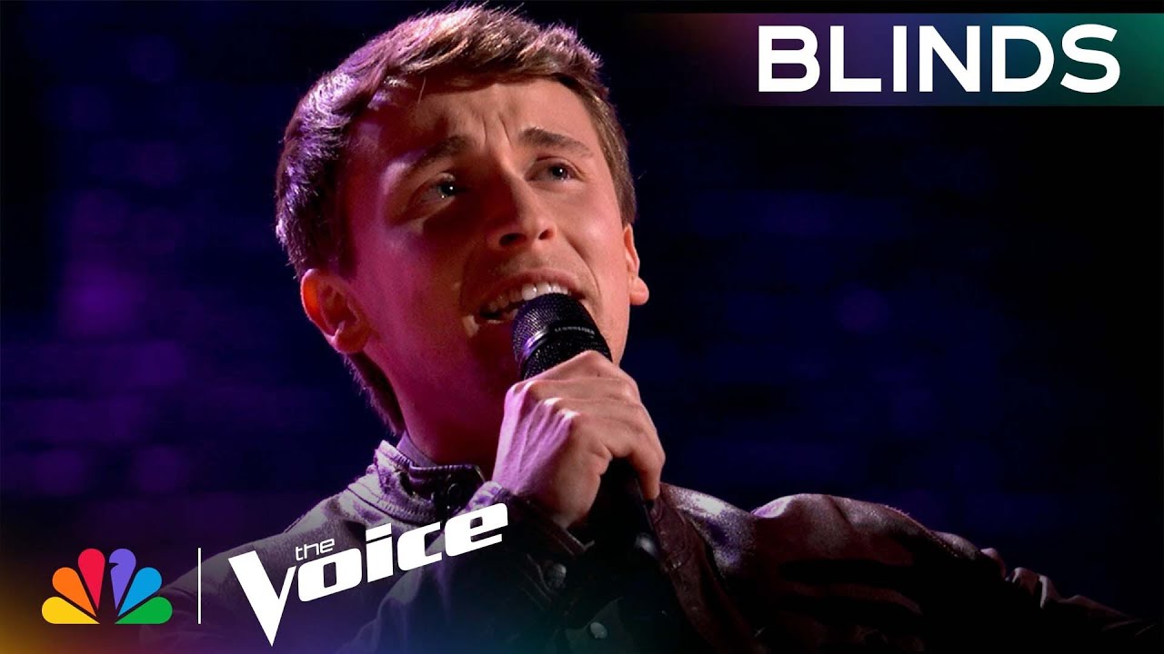 Dylan Carter Brings The Coaches to Tears with Whitney Houston's "I Look to You" | The Voice Blinds