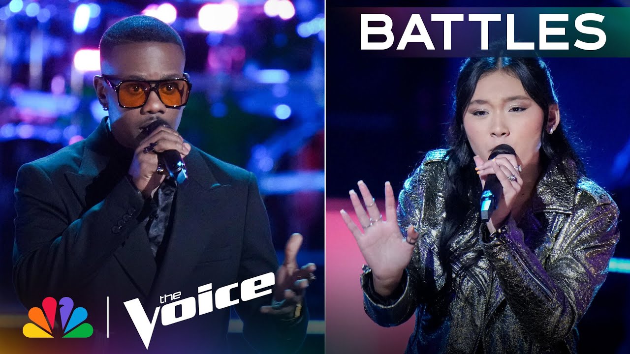 Mac Royals & Rachele Nguyen's Flawless Battle of "How Deep Is Your Love" Ends in a Steal | The Voice