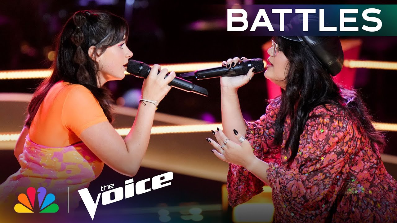 Julia Roome and Olivia Eden Sweetly Sing Sixpence None The Richer's "Kiss Me" | The Voice Battles