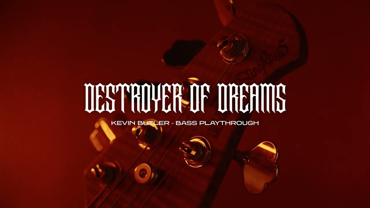 THY ART IS MURDER - "Destroyer Of Dreams" - Kevin Butler (BASS PLAYTHROUGH)