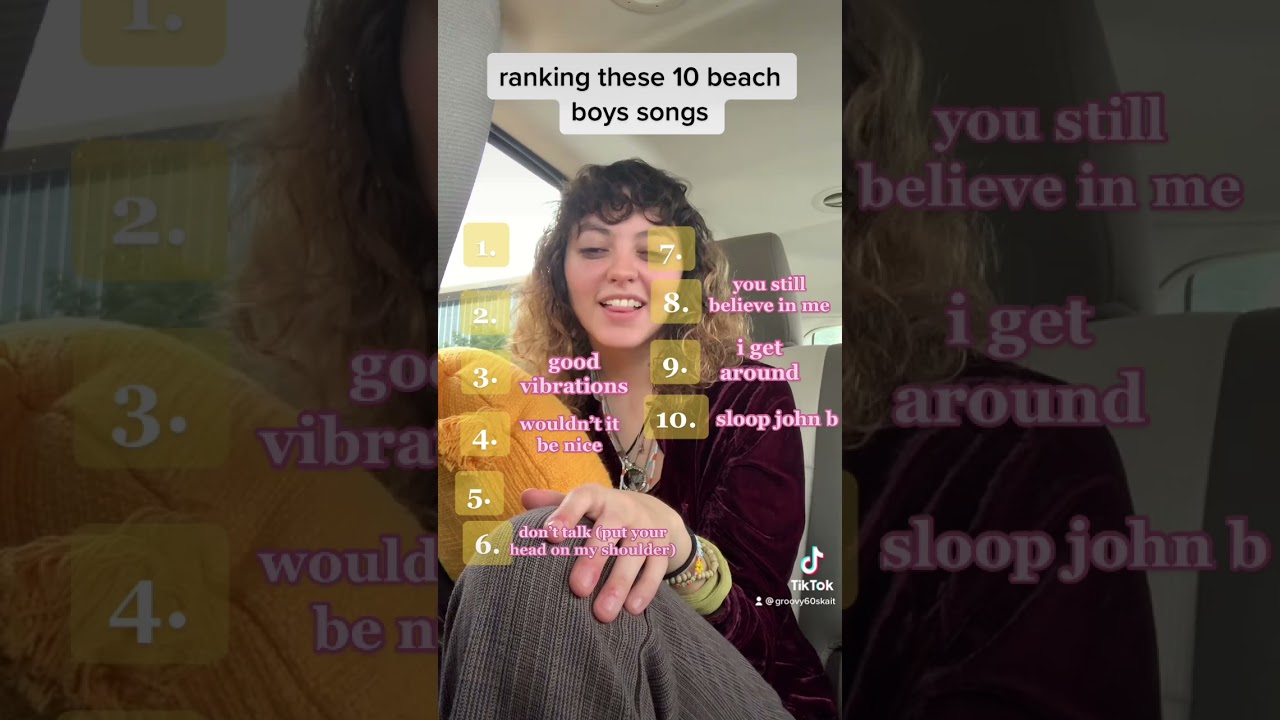 Which of our songs are in your top 10? (Via @groovy60skait on TikTok)