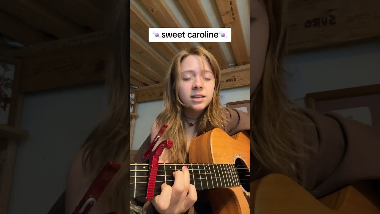 Lilli Grace Barden adds a sweet touch to the timeless charm of “Sweet Caroline” ~ Team Neil