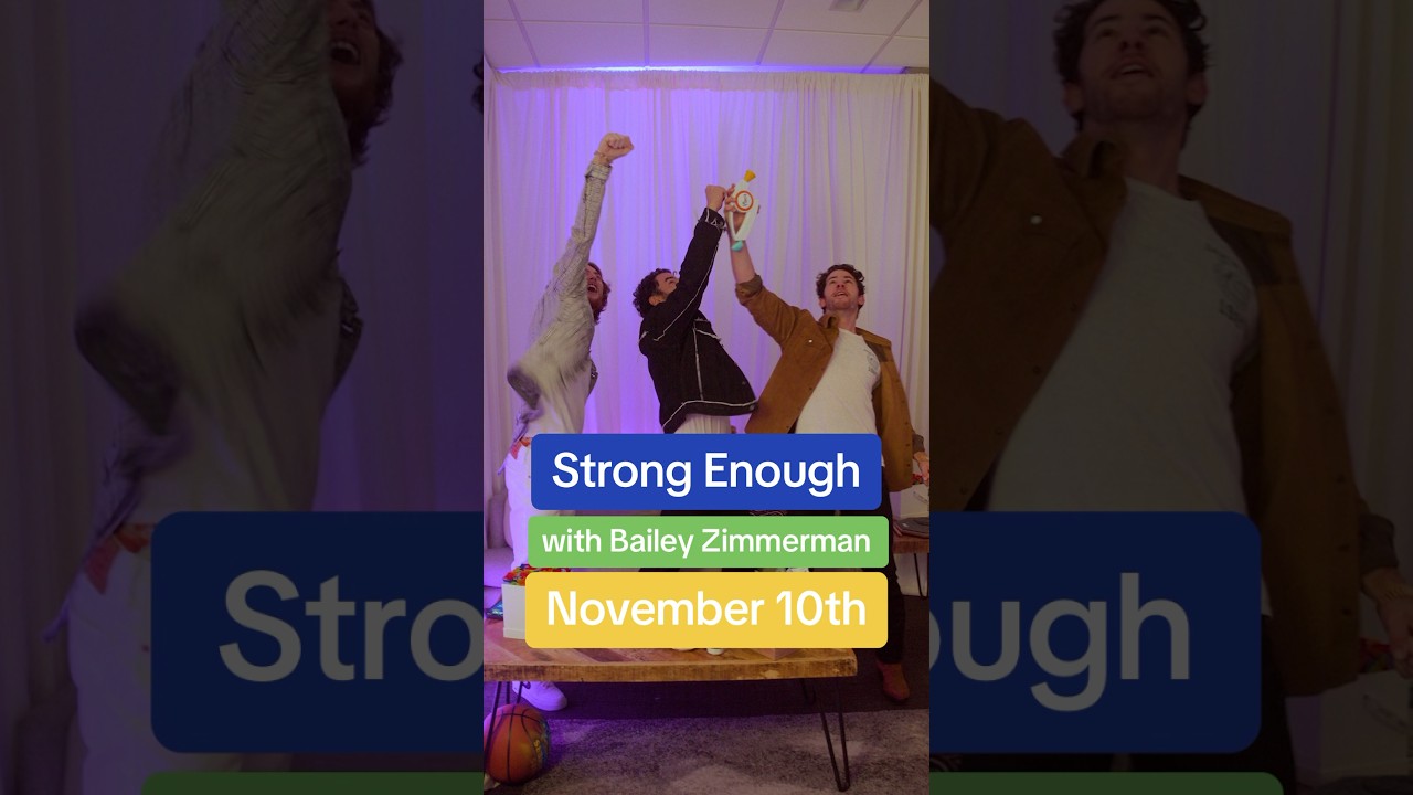 Nothing stronger than the power of friendship. Strong Enough w @BaileyZimmerman out November 10th!