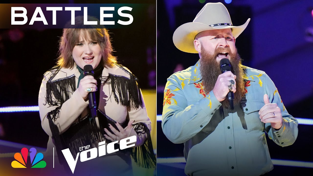 Al Boogie and Ruby Leigh Are Perfectly in Tune with Dolly Parton's "Jolene" | Voice Battles | NBC