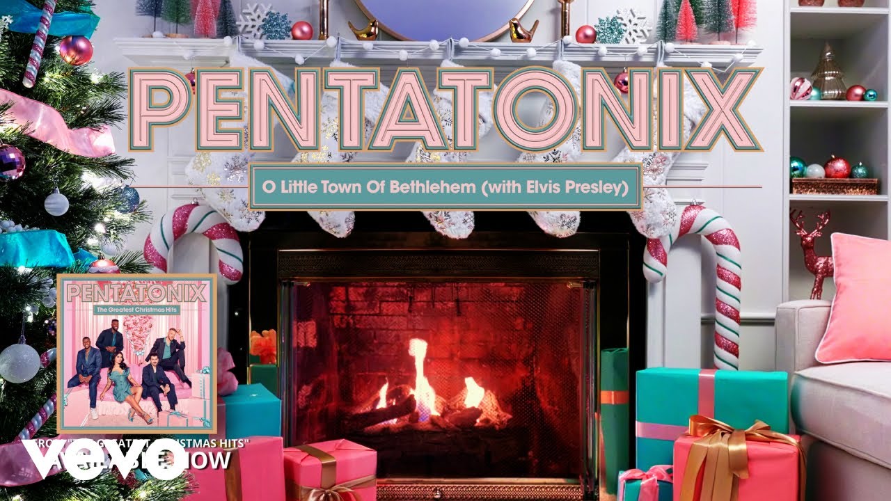 Pentatonix - O Little Town Of Bethlehem (Yule Log Audio)