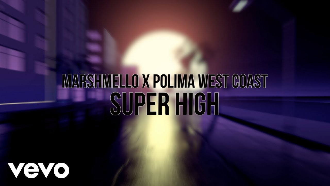 Marshmello, Polimá Westcoast - Super High (Visualizer)