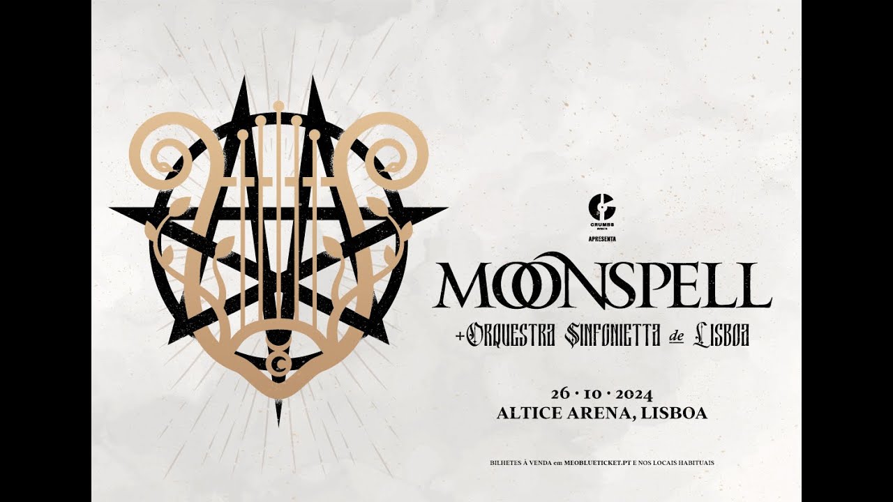 Moonspell + Orquestra Arena show 26/10/2024