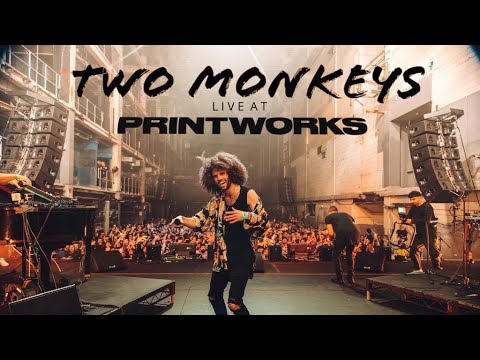 Two Monkeys by GoldFish and Youngr Live at Printworks London 4K