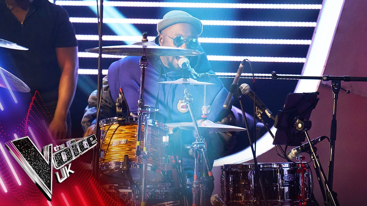 will.i.am plays 'Let's Get It Started' on the drums | The Voice UK 2023