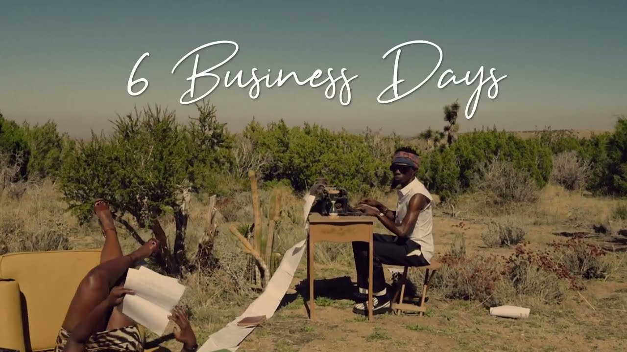 Blaqbonez (feat. Projexx) -  SIX BUSINESS DAYS [Lyric Video]