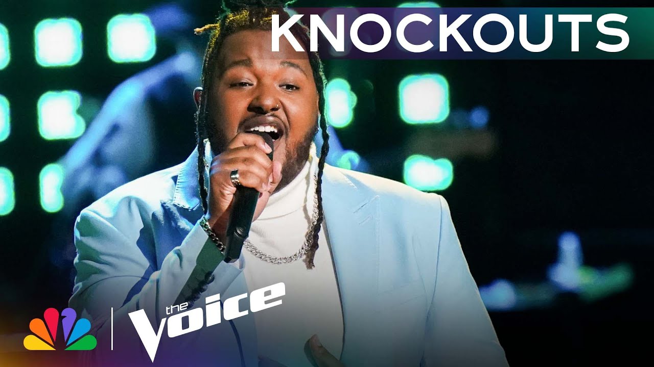 Caleb Sasser's "Jealous" by Nick Jonas Hits Unbelievable Notes | The Voice Knockouts | NBC