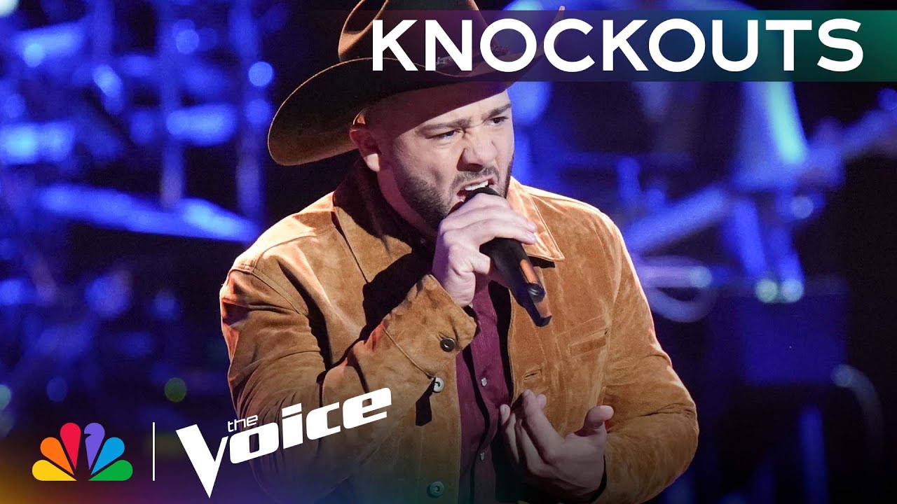 Tom Nitti Is Super Smooth with "(I Know) I'm Losing You" by The Temptations | The Voice Knockouts
