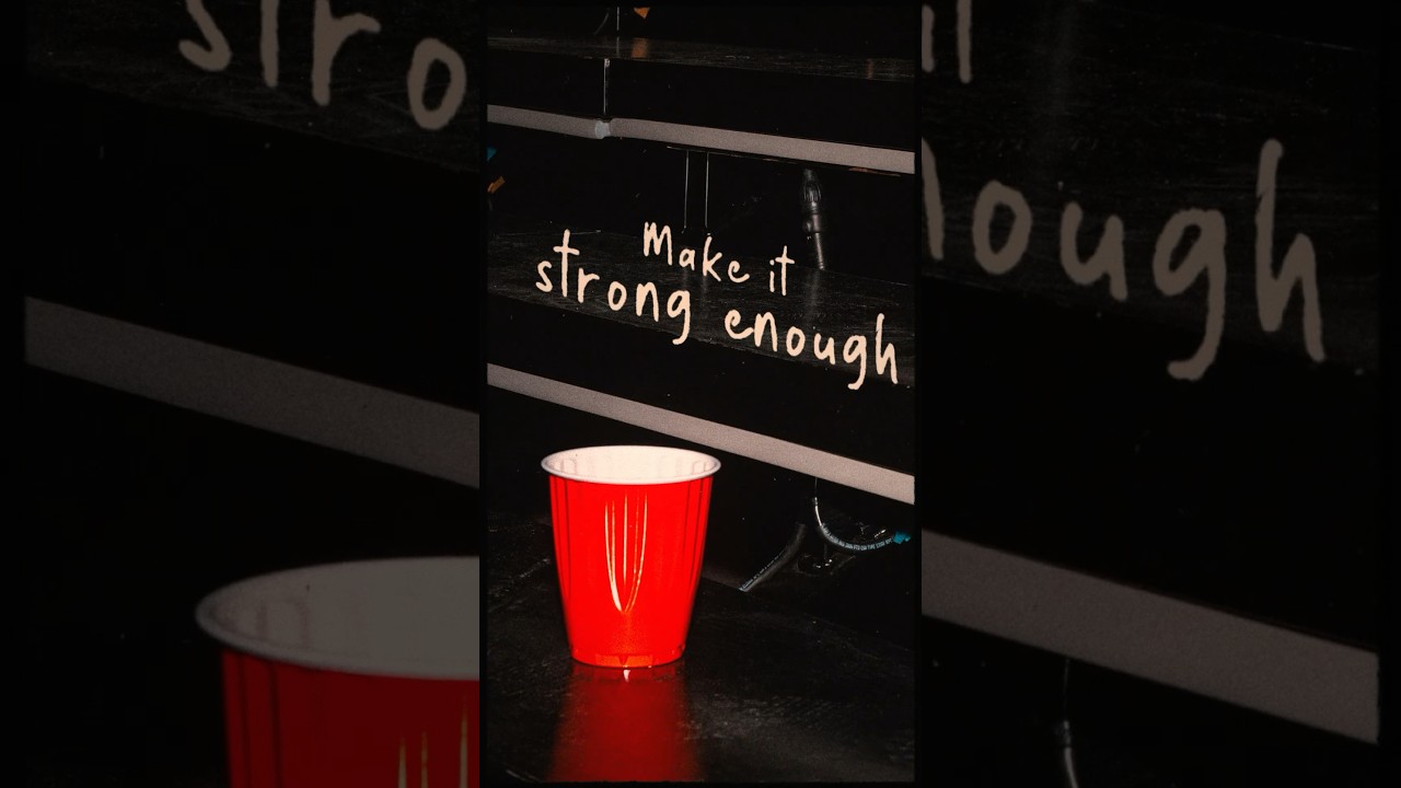 Before the night is up… Watch the new Strong Enough lyric video now on YouTube ⚡️