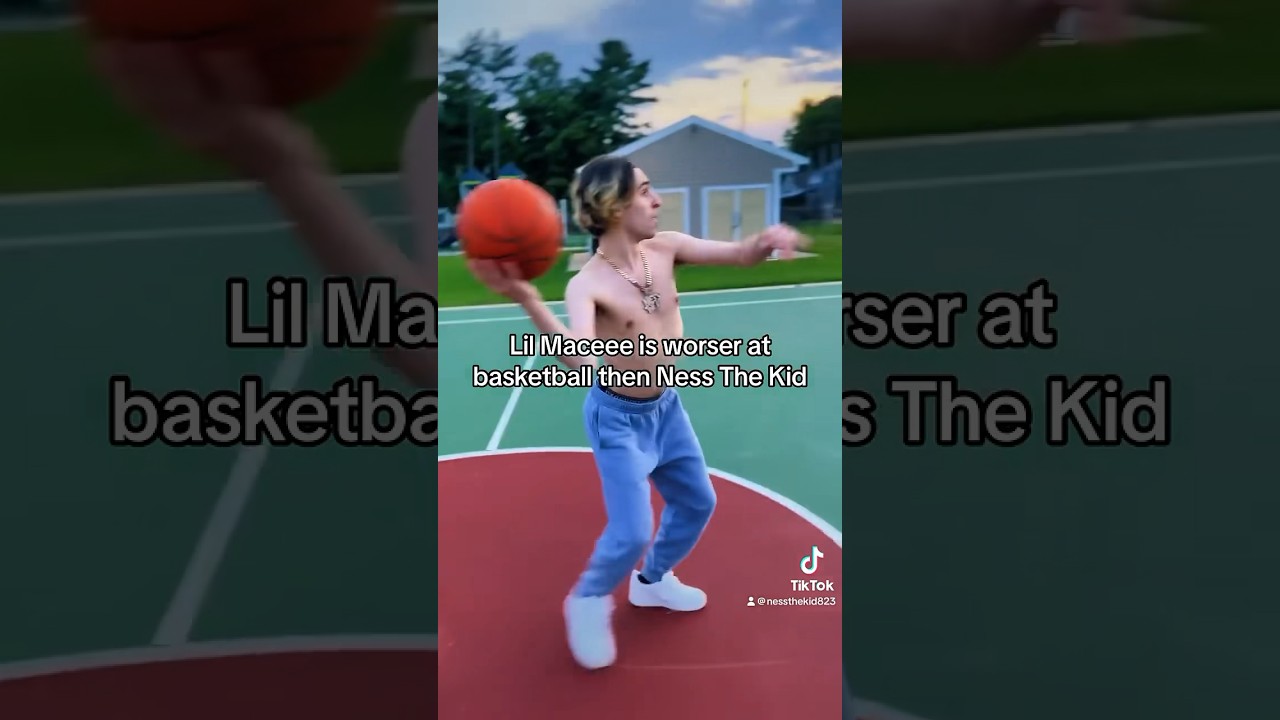 Ness The Kid sucks at basketball😂