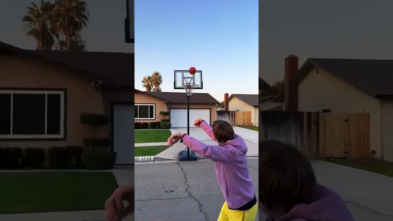 Lil Maceee sucks at basketball😂