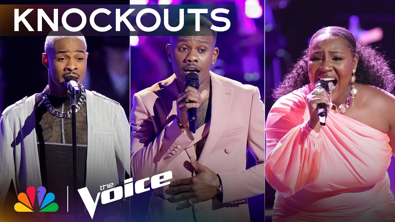 Mac Royals, Taylor Deneen and Brandon Montel Give Unbelievable Knockout Performances | The Voice