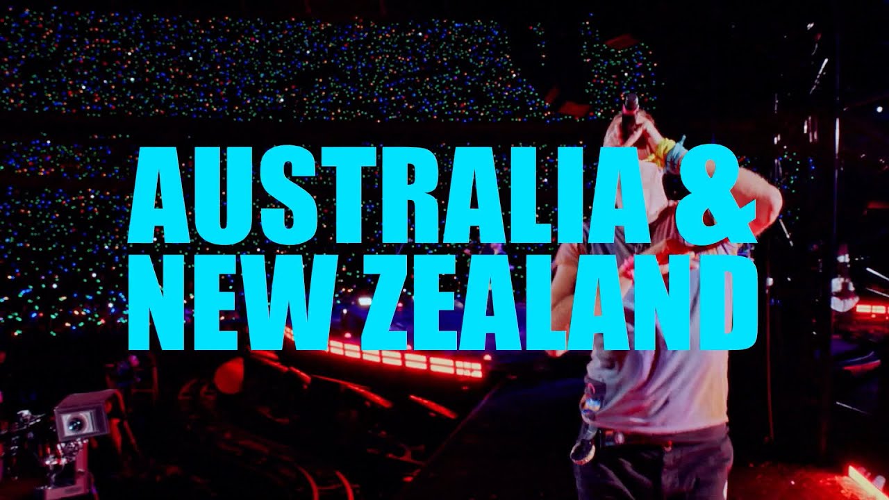 ✨ Coldplay Australia / NZ 2024 Tour (Official trailer)