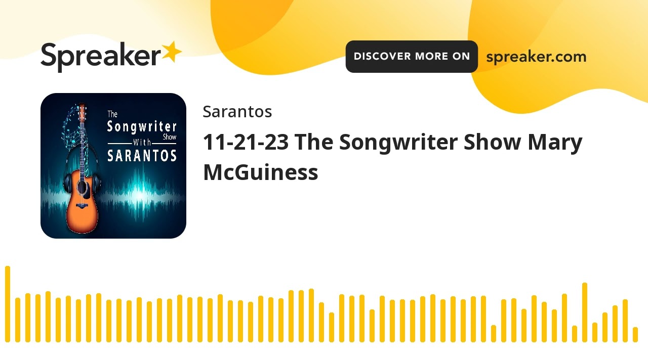 11-21-23 The Songwriter Show Mary McGuiness