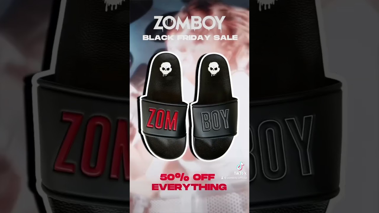 Black Friday sale is now LIVE!! Take 50% off of all merch on zomboyofficial.com 🧟‍♂️🧟‍♂️