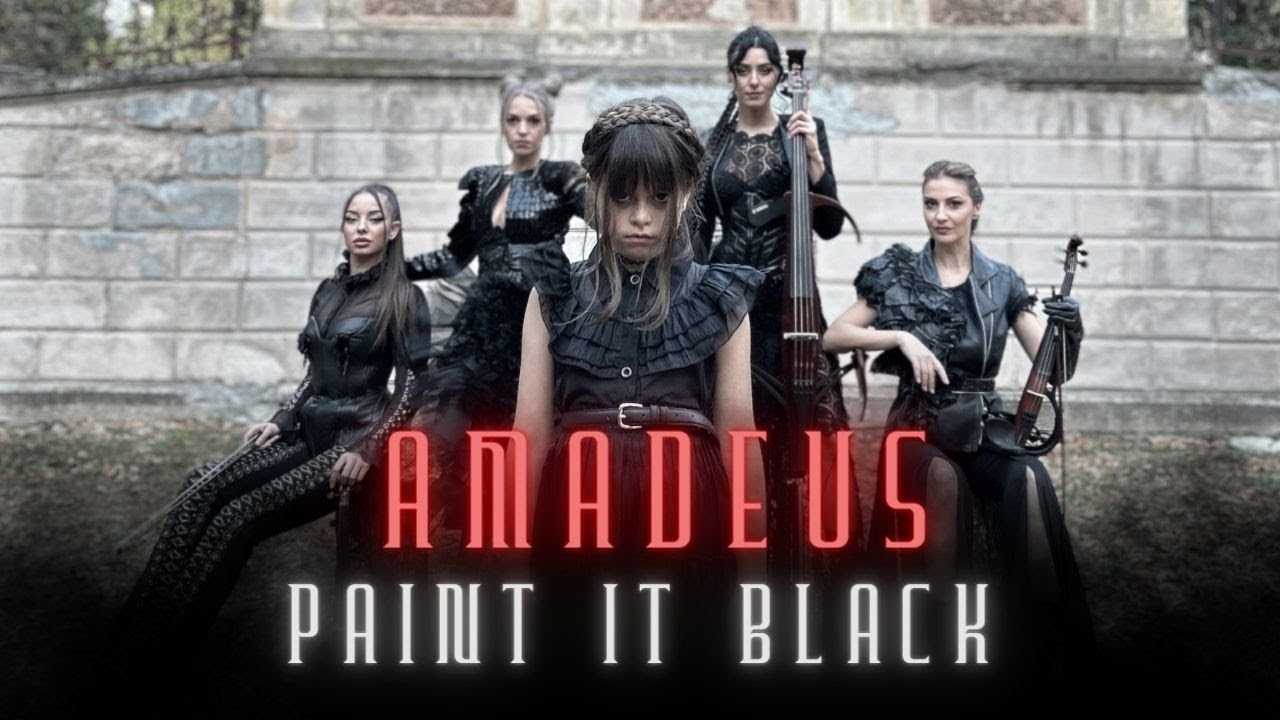 Amadeus - Paint It Black - Wednesday cello, violin and piano version