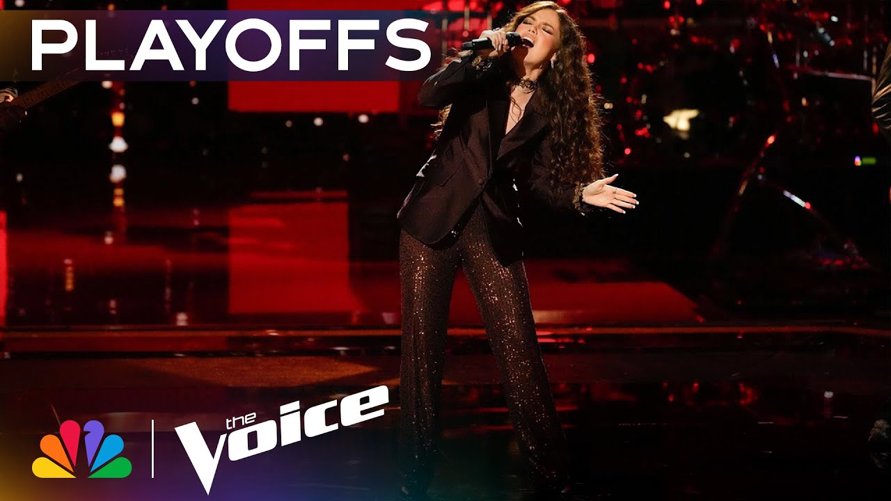 Mara Justine Is Pitch-Perfect on Florence + the Machine's "You've Got the Love" | The Voice Playoffs