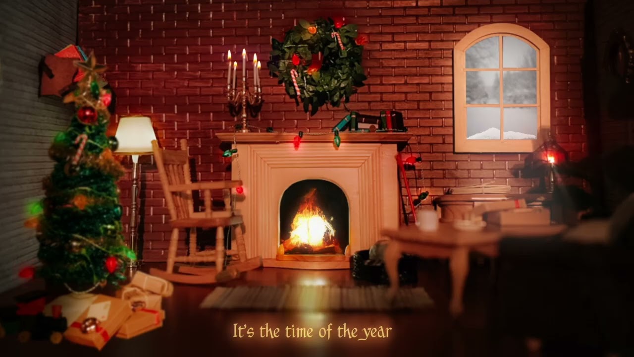 OneRepublic - Dear Santa (Piano Version) [One Hour Fireplace Loop]