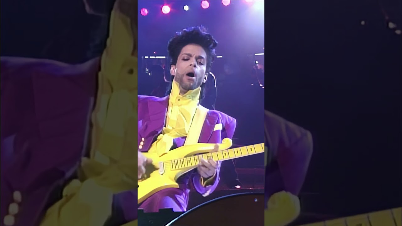A virtuoso at work! 💜🎸 #Prince #SpecialOlympics
