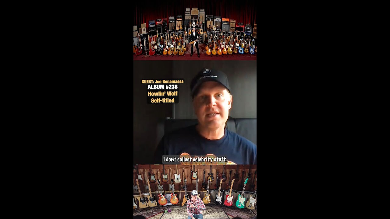 Unknown truths of Joe Bonamassa's guitar collection