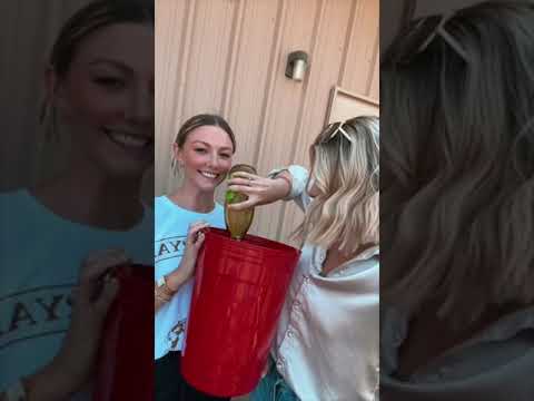 The wine in a solo cup movement is getting some momentum 😂