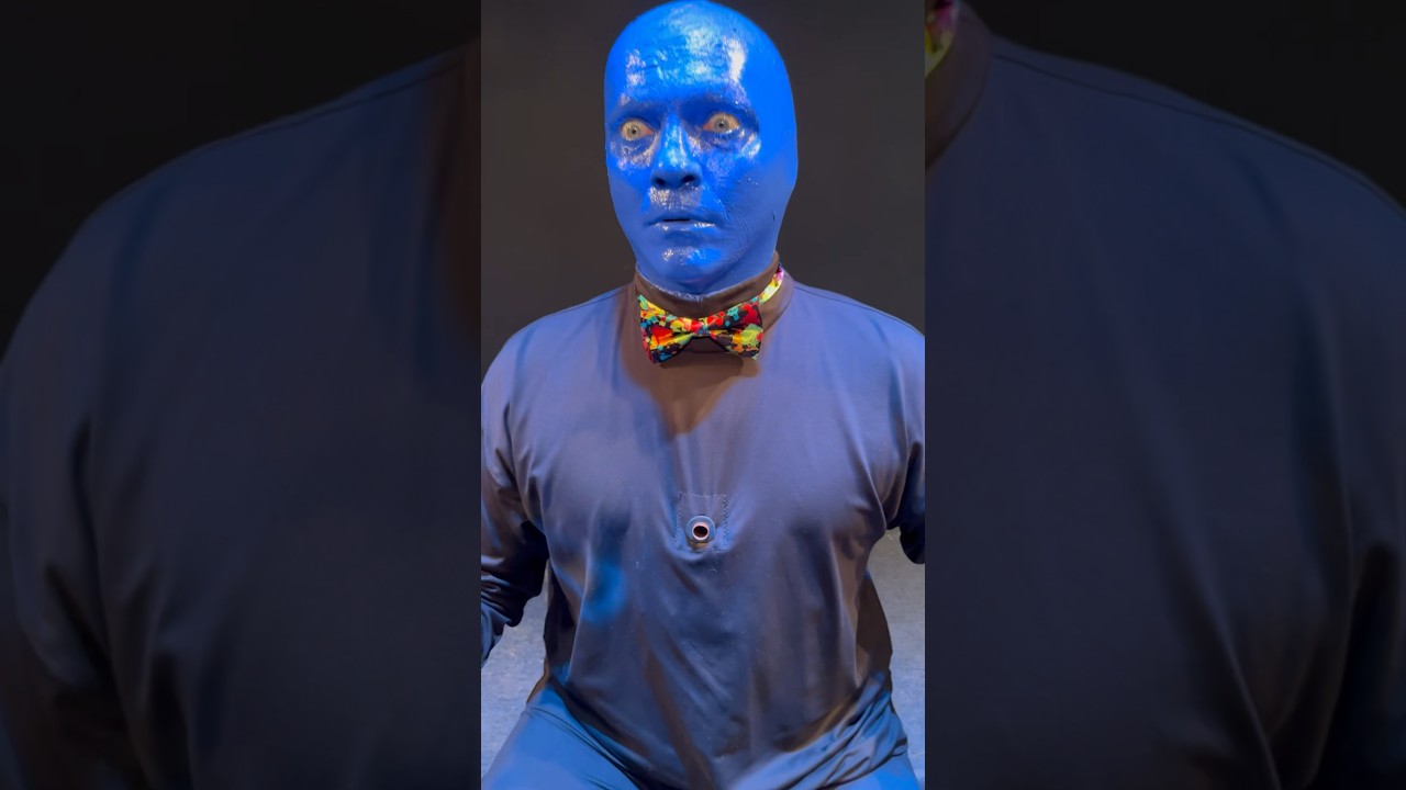 Blue Man Group has a special message for you 💙 #motivation #happy #foryou