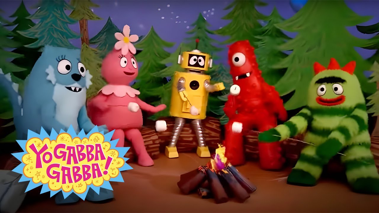 Yo Gabba Gabba! | Campfires are fun! | Full Episode | Show for Kids