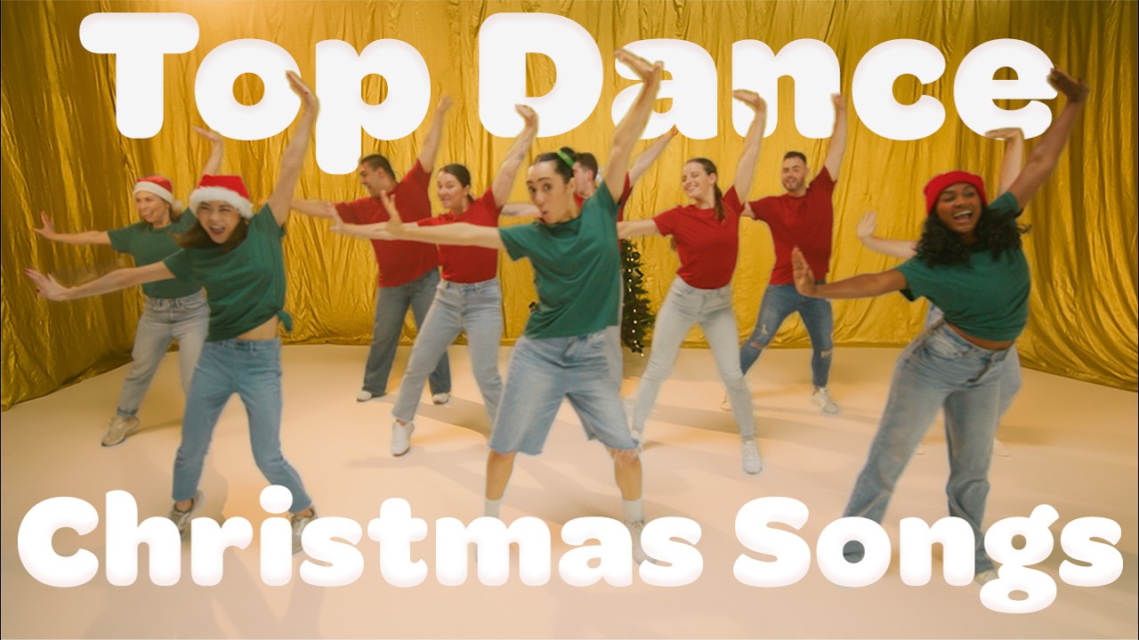 Best Christmas Songs with Dance Choreography 🕺💃 BEST Christmas Dancing Music 🌟 Merry Christmas 2024