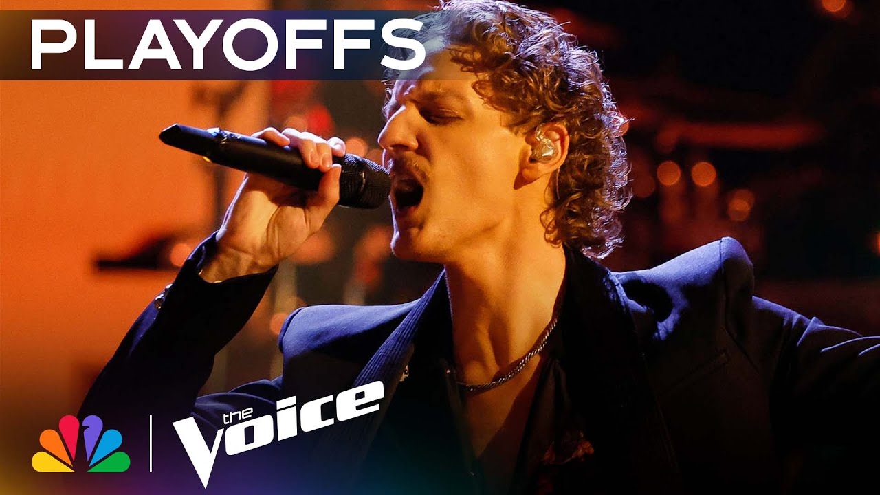 BIAS Nails His Performance of Larry Fleet's "Where I Find God" | The Voice Playoffs | NBC