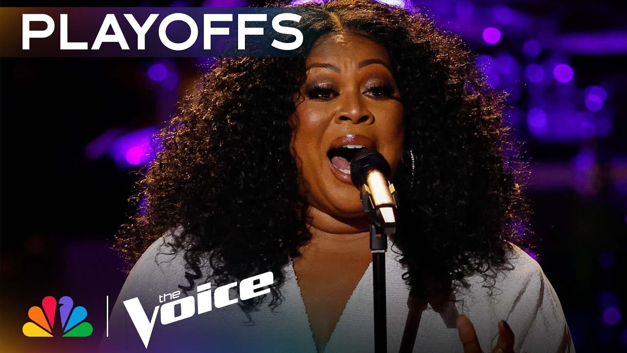 Ms. Monét's Unbelievable High Note on Aretha Franklin's "Until You Come Back to Me" | Voice Playoffs
