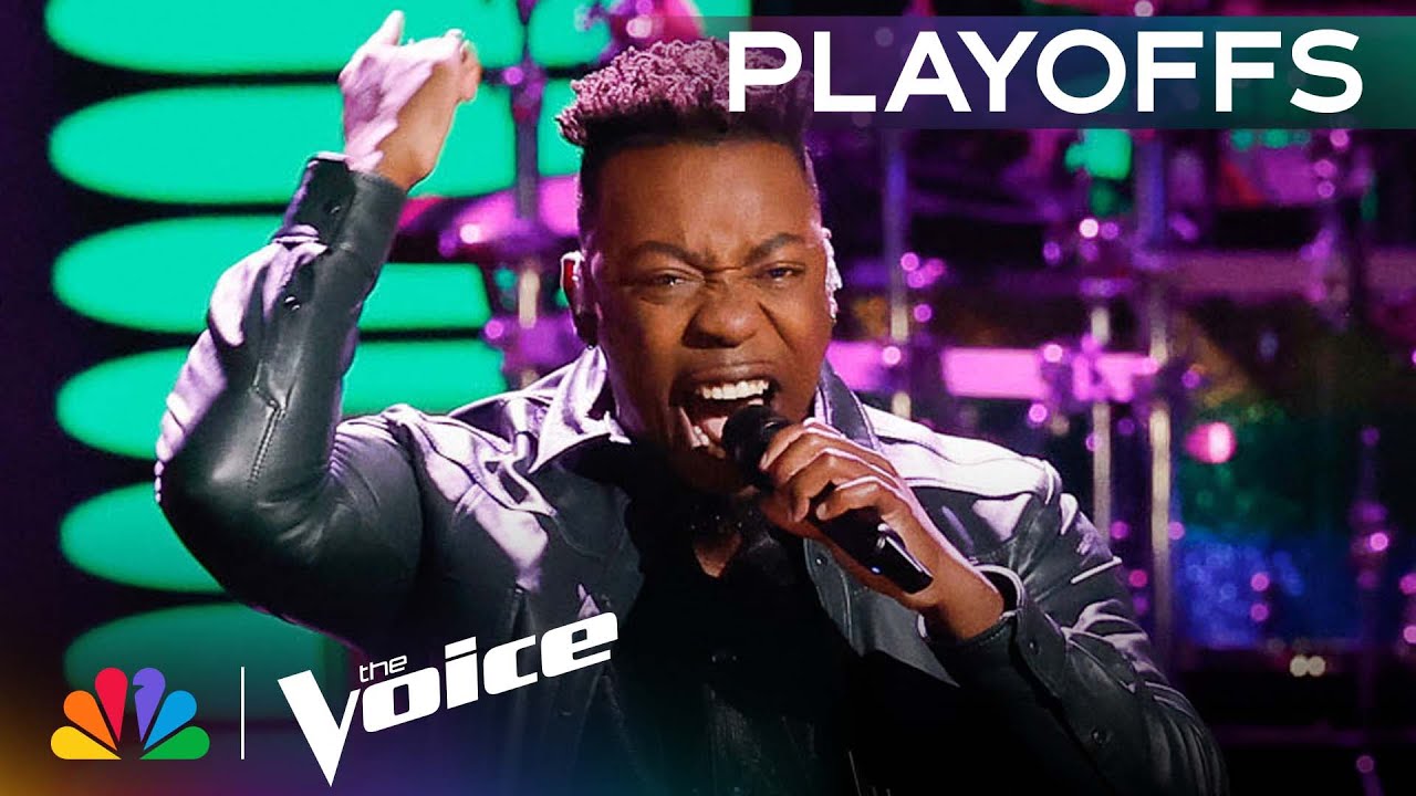 Stee Lights Up the Stage with WALK THE MOON's "Shut Up and Dance" | The Voice Playoffs | NBC