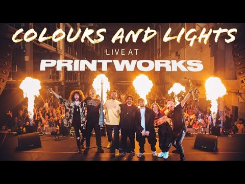 Colours & Lights Live At Printworks by GoldFish and Cat Dealers (4K)