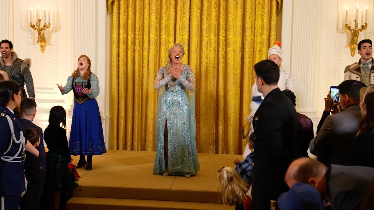 FROZEN Performs At The White House
