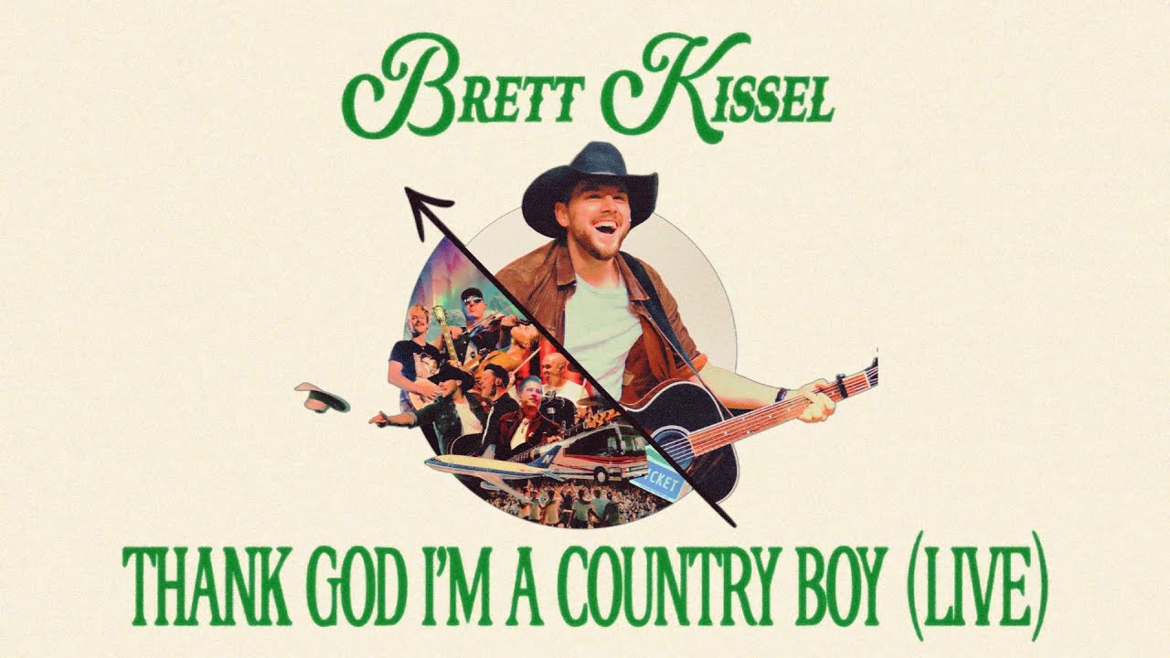 Brett Kissel - Thank God I'm A Country Boy (Live) (Official Lyric Video)