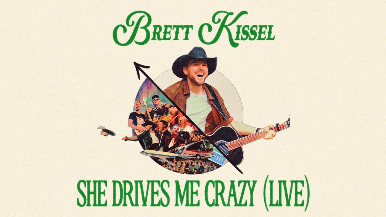 Brett Kissel - She Drives Me Crazy (Live) (Official Lyric Video)
