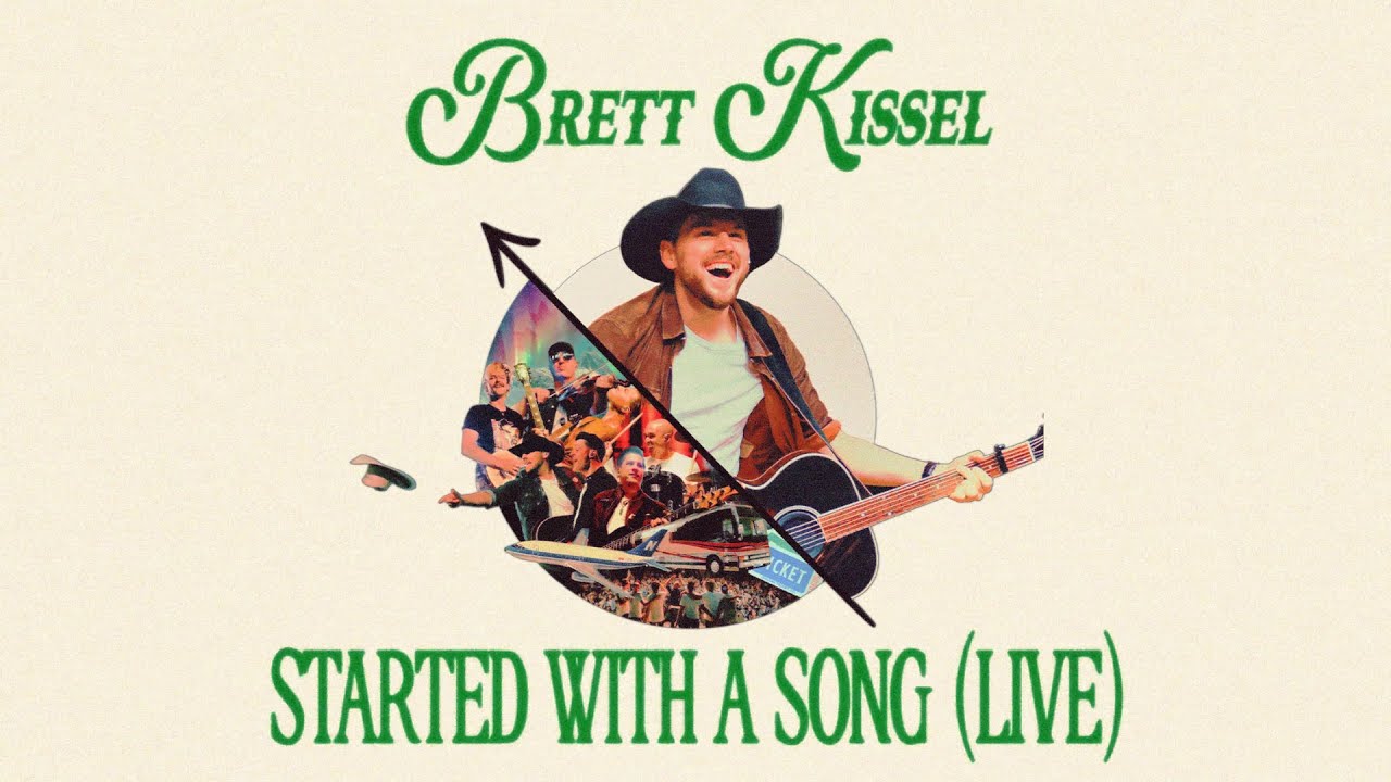 Brett Kissel - Started With A Song (Live) (Official Lyric Video)