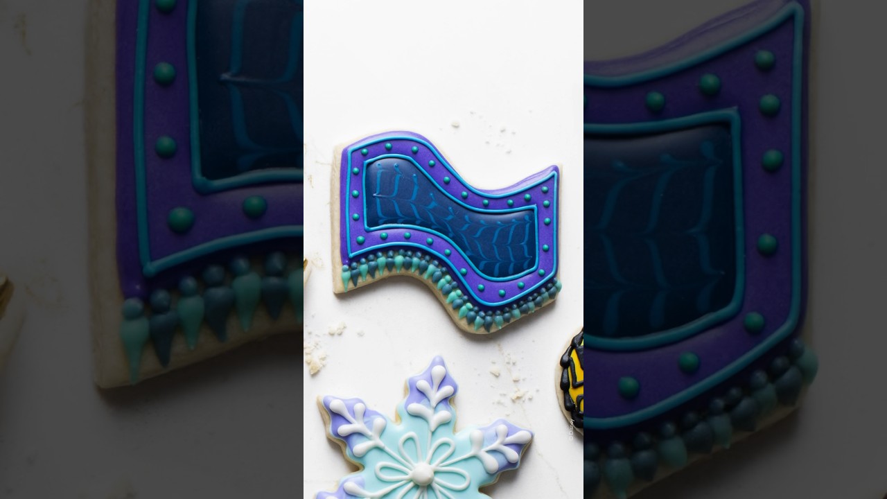 Watch Aladdin’s Magic Carpet come to life in this GENIE-US cookie art! 🧞‍♂️✨