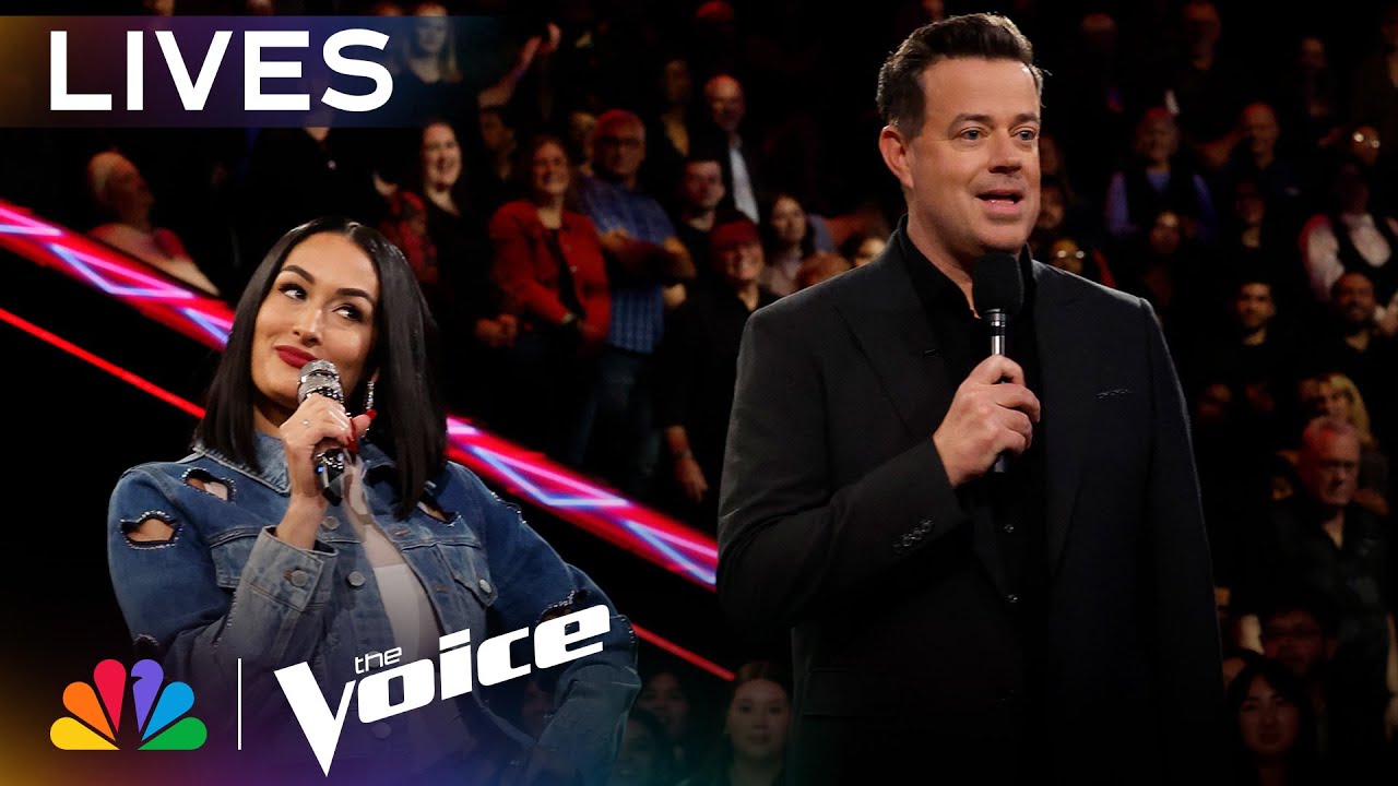 Carson Daly and Nikki Garcia Toast to the Barmageddon Holiday Special | The Voice Lives | NBC