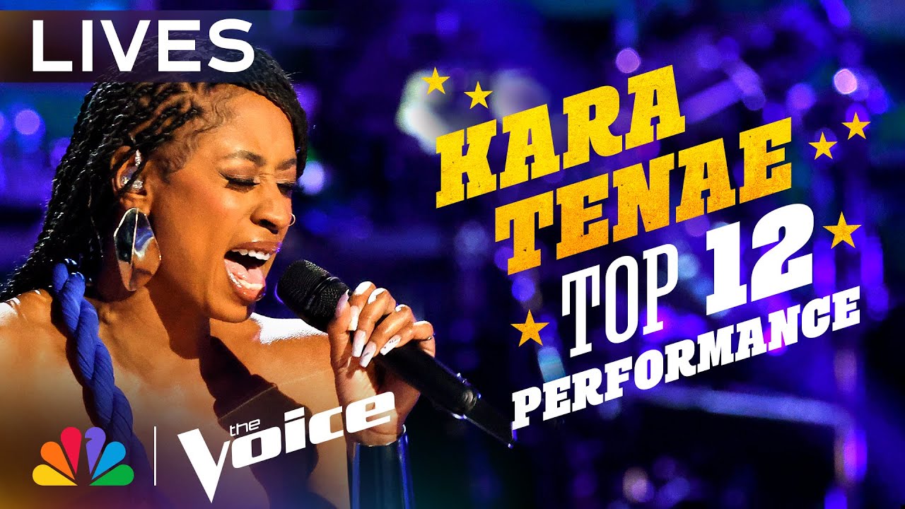 Kara Tenae performs "Love" by Keyshia Cole | The Voice Lives | NBC