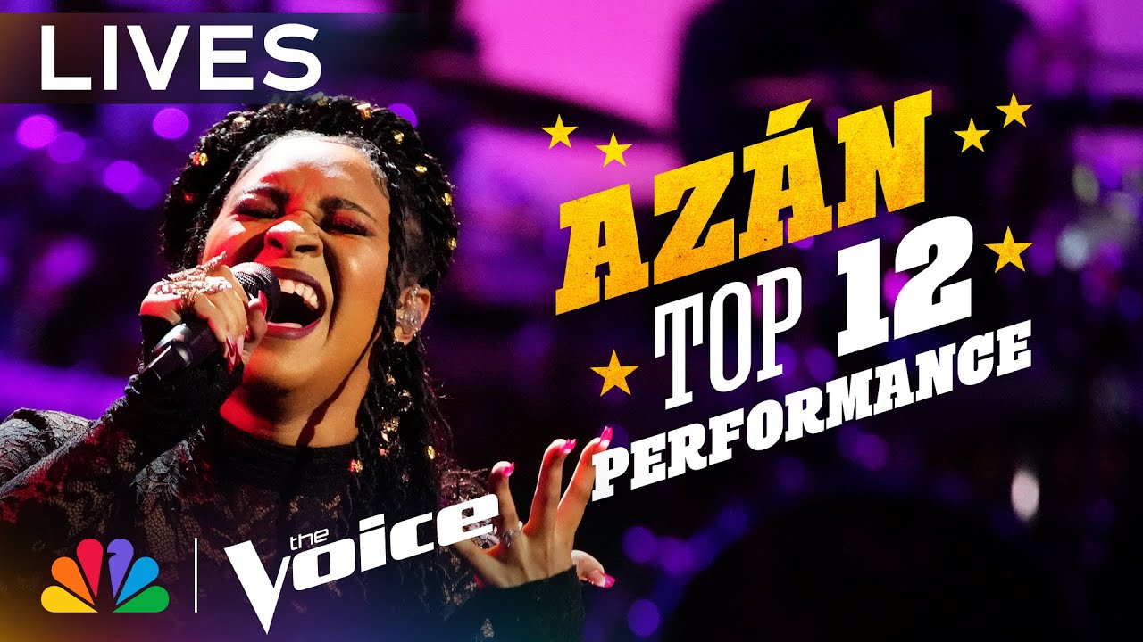 AZÁN Performs "Ex-Factor" by Ms. Lauryn Hill | The Voice Lives | NBC