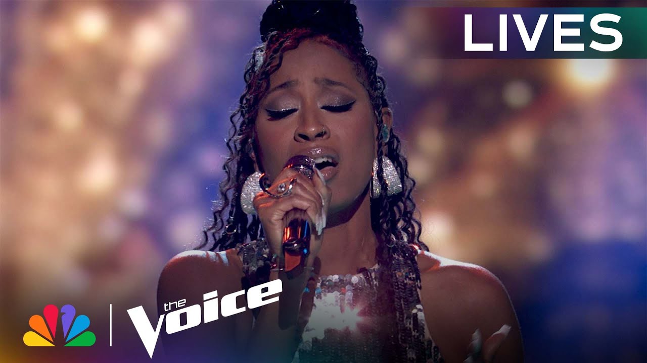 Kara Tenae's Last-Chance Performance of  "Love Takes Time" by Mariah Carey | The Voice Lives | NBC